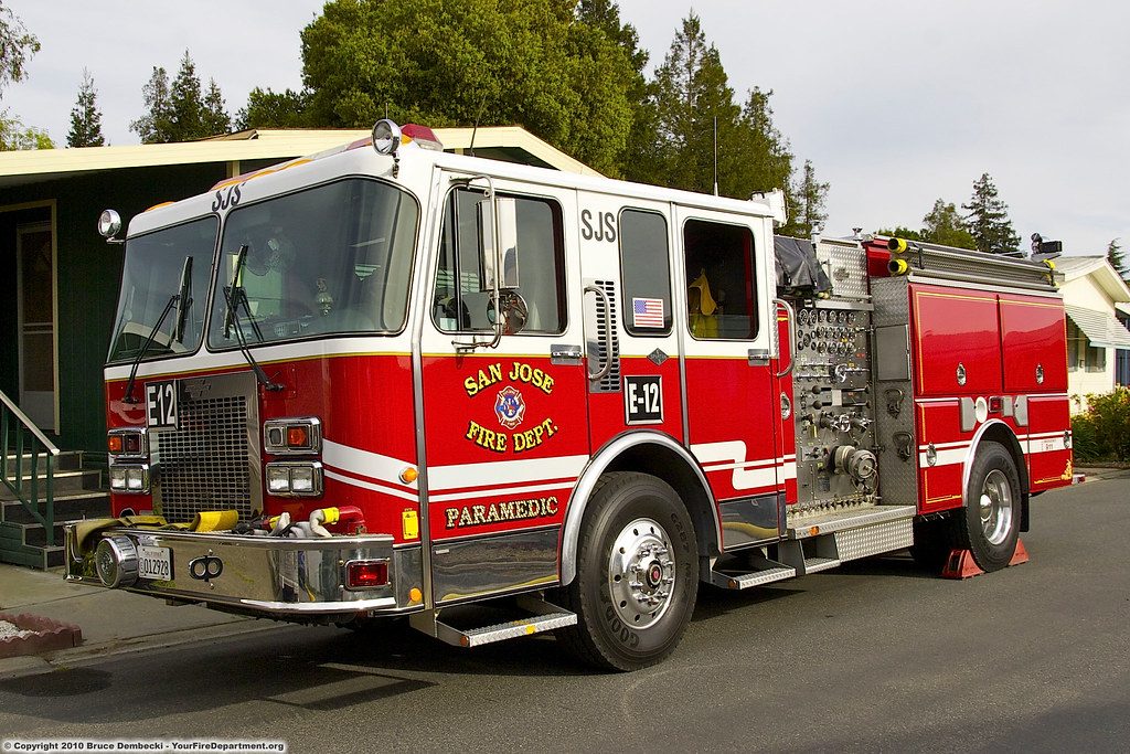 SJS Fire Engine 12 On March 28 San Jose Fire Department re… Flickr