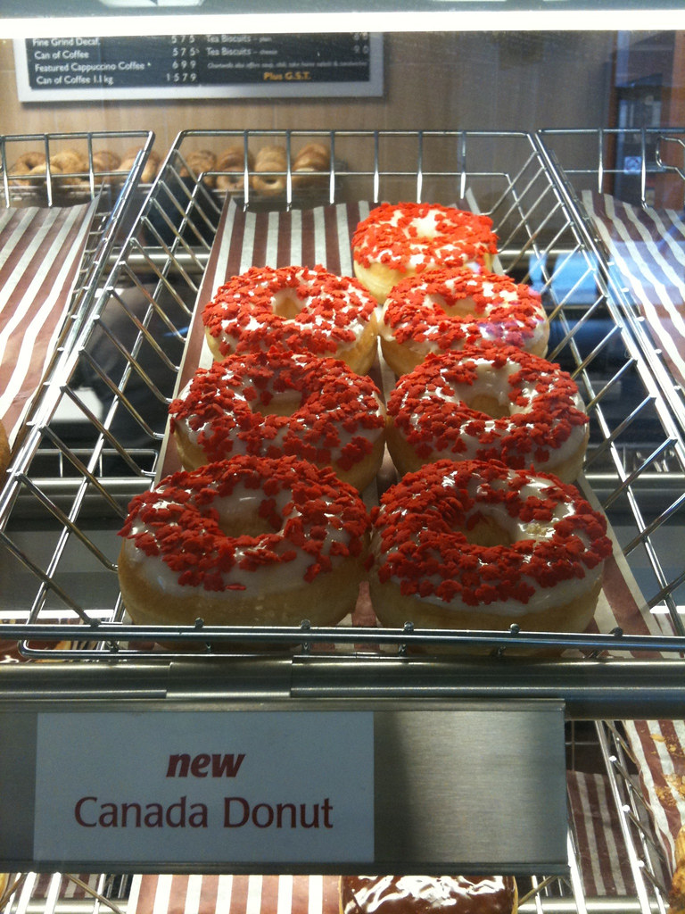 Canada donut! Tim horton's new donut during Olympic 2010 g… Samineh