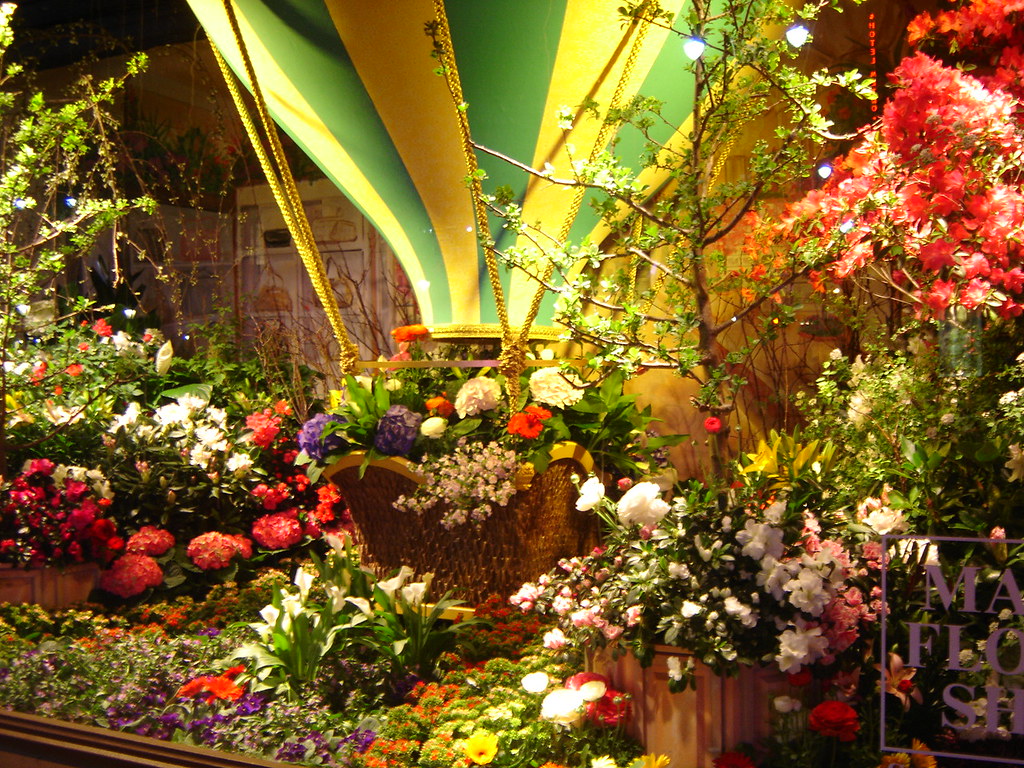 New York Macy's Flower Show One of the decorated shopping… Flickr