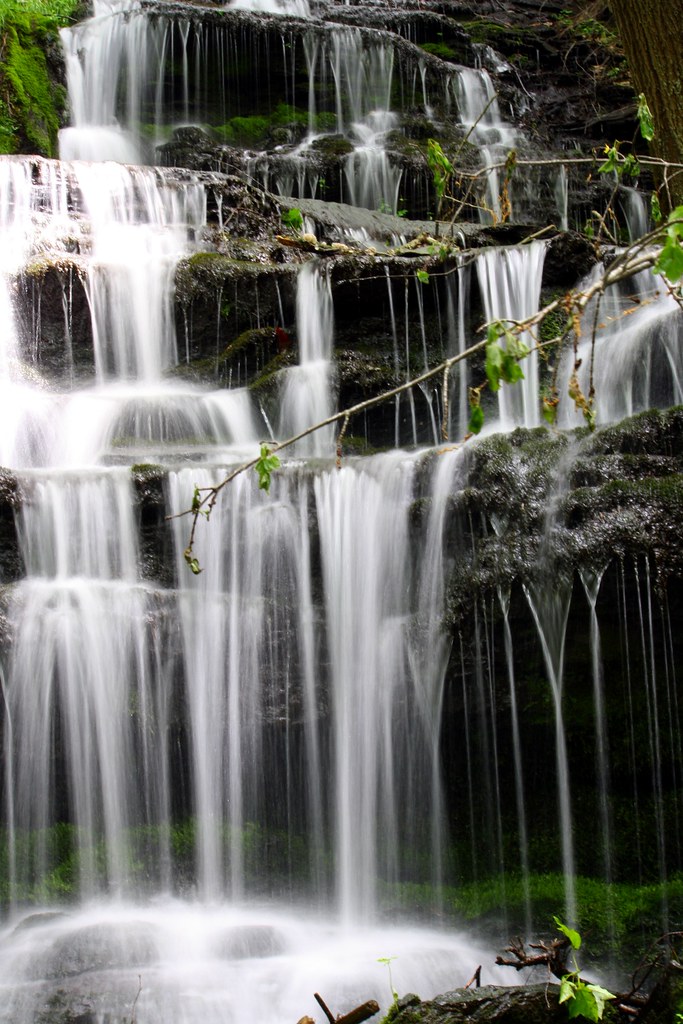 Gunn Brook Falls Sunderland, Massachusetts Robert Magina Flickr