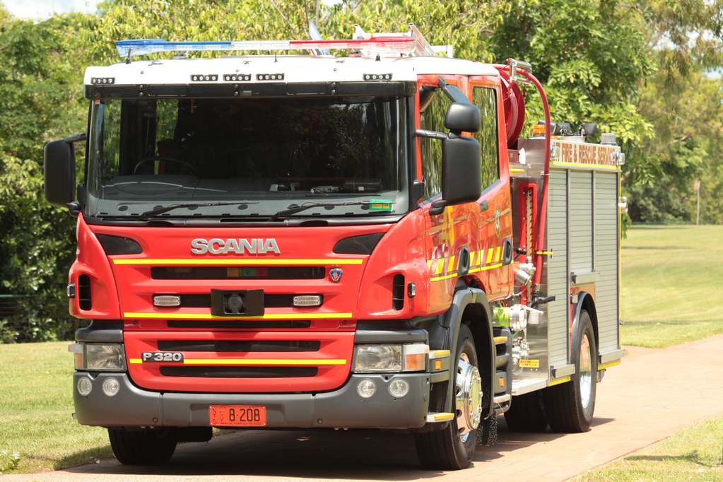 NT Fire Service Engine, Darwin, Northern Territory, Austra… Flickr