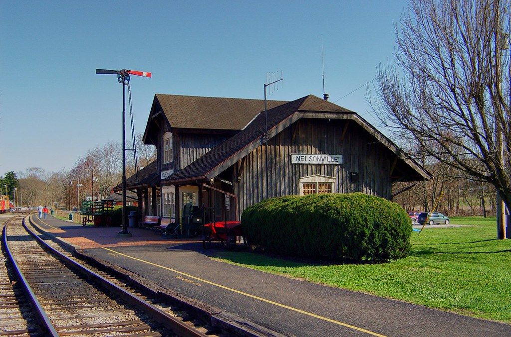 Nelsonville Ohio Train Depot Hocking Valley was eventually… Flickr