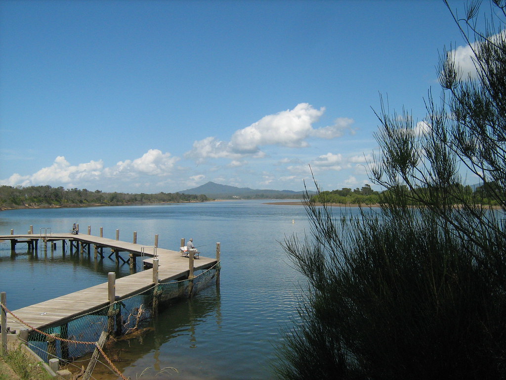 Tidal pool at Mylestom, NSW, Australia I'm a member of the… Flickr