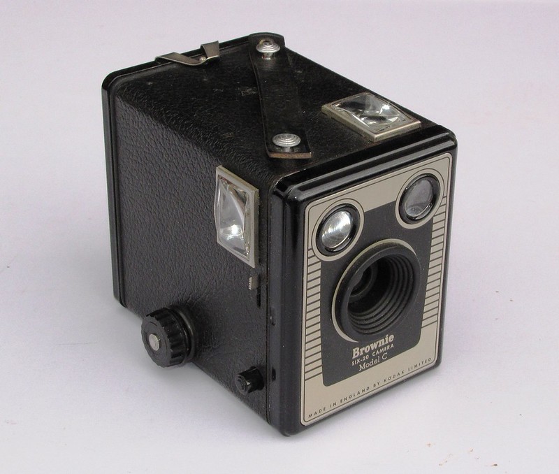 taken with a Kodak Brownie 620 model C Flickr