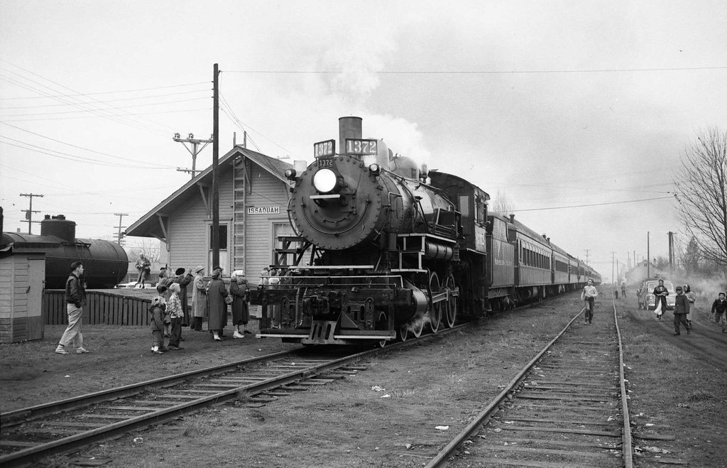 Northern Pacific, Casey Jones Special, Issaquah, WA. 1957 Flickr