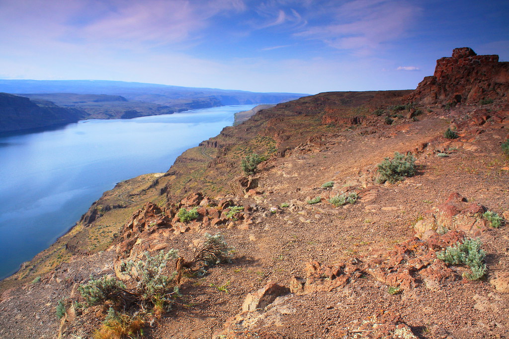 Over the horizon. Columbia River, Washington State, Wild H… Flickr
