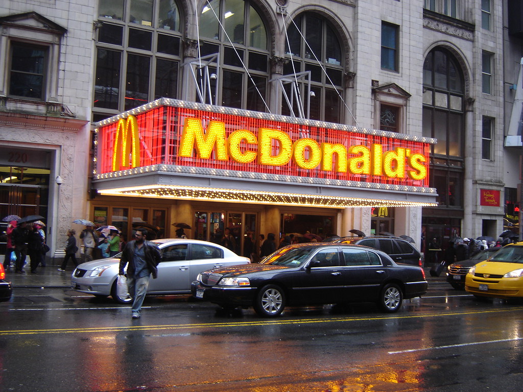 New York McDonald's 42nd Street a photo on Flickriver