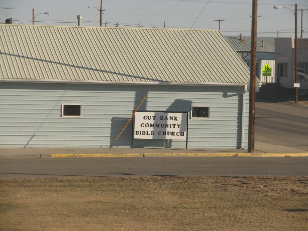 Cut Bank Community Bible Church 2570.JPG Cut Bank, Montana… broken