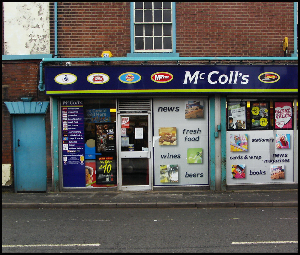 Gainsborough Shopfronts McColl's in Spital Terrace Flickr