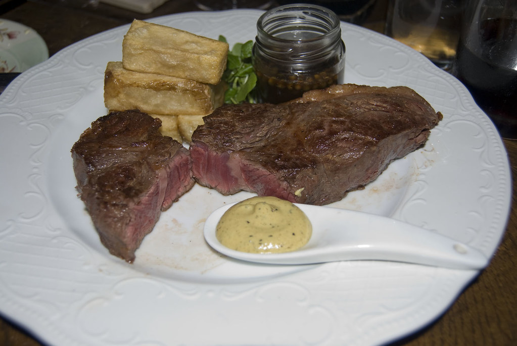 bistro vue_sher wagyu X holstein sirloin 45 score_with tr… Flickr