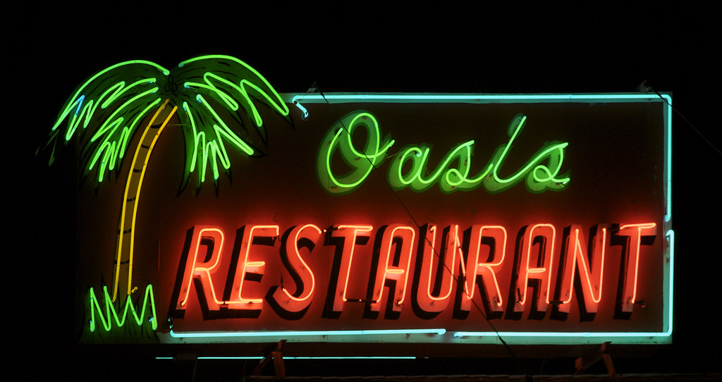 Oasis Restaurant, Raton, NM I love this one. Debora Drower Flickr