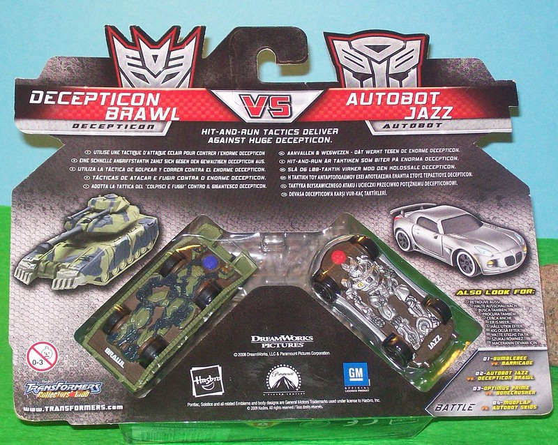 Transformers 1 Jazz Vs Brawl