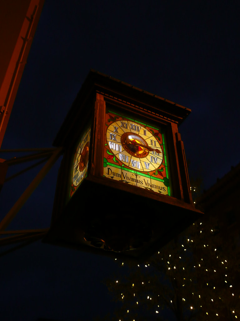Colorado Springs, CO stained glass clock ArchiTexty Flickr