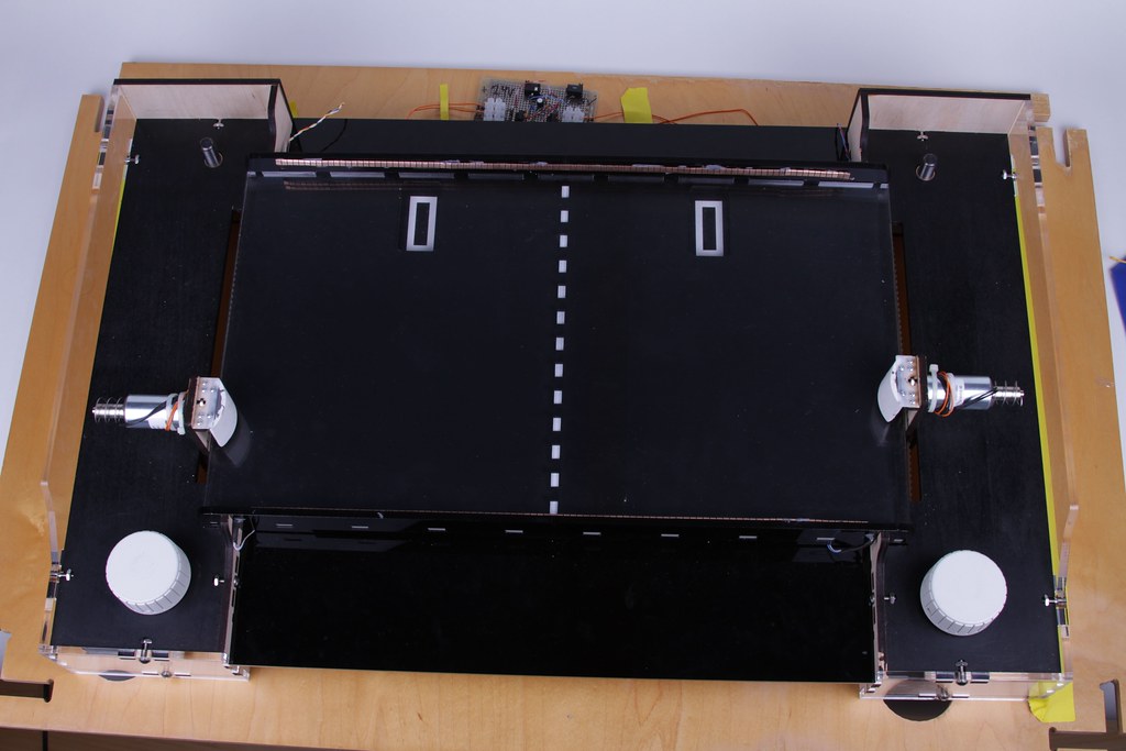 Tabletop Pong Updated 01 Upgraded Tabletop Pong game f… Flickr
