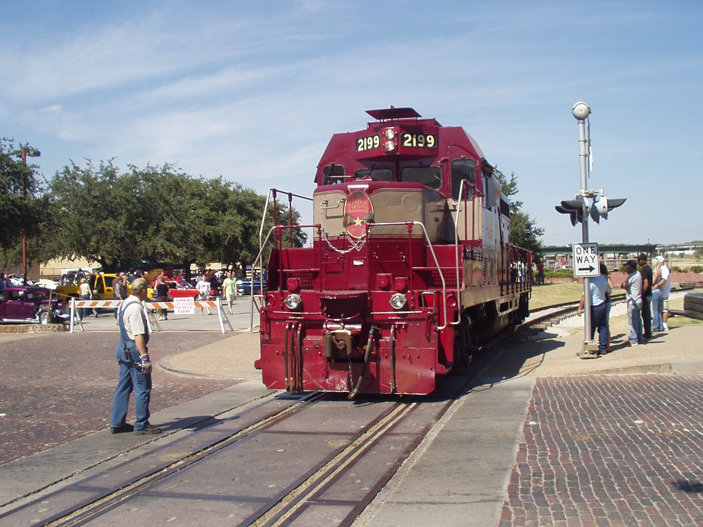 P1010087 Train at Stockyards, Fort Worth, Texas. Darren Baskill