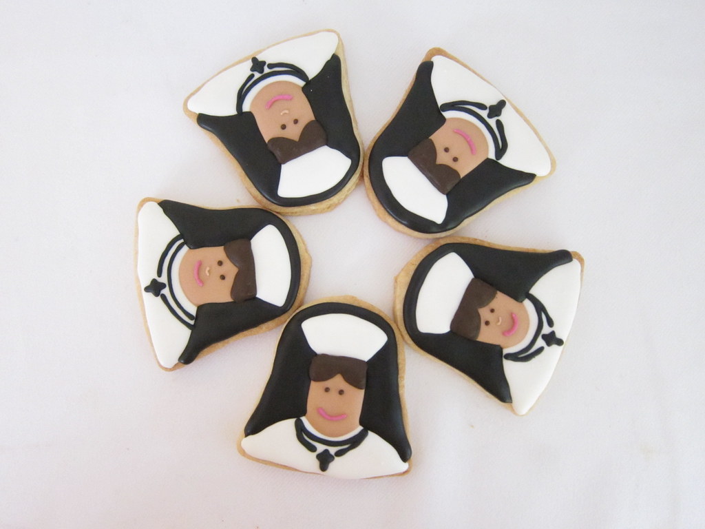 Nun Cookies Polkadots (Olga) Flickr