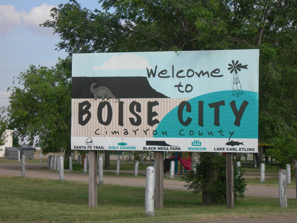 to Boise City, Oklahoma "Boise City" is pronounced… Flickr