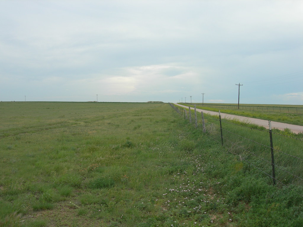 New MexicoTexas State Line This was taken from the NMOK… Flickr