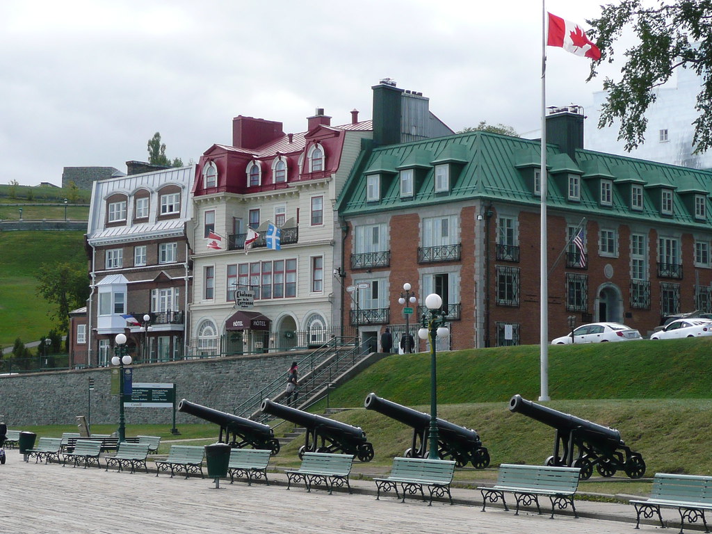 Cannon guns at terrace Dufferin, Quebec City SomePhotosTakenByMe Flickr