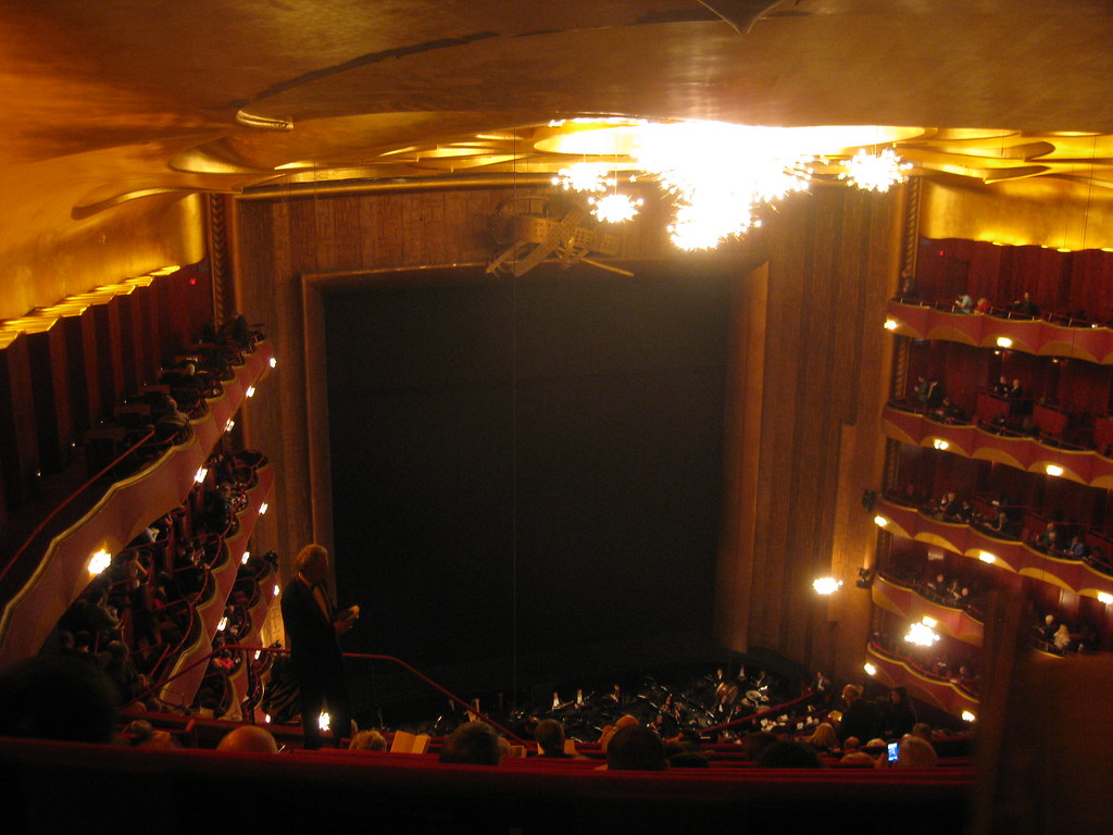 Our view from the Family Circle Metropolitan Opera House a… Flickr