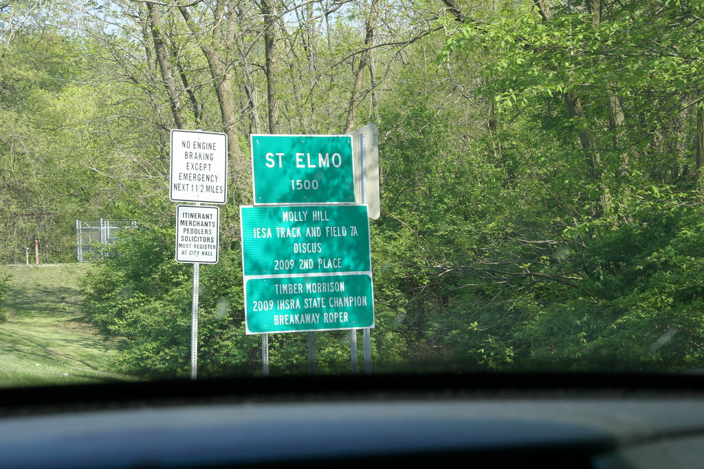 St Elmo IL, St Elmo Illinois, Fayette County, US 40 Flickr