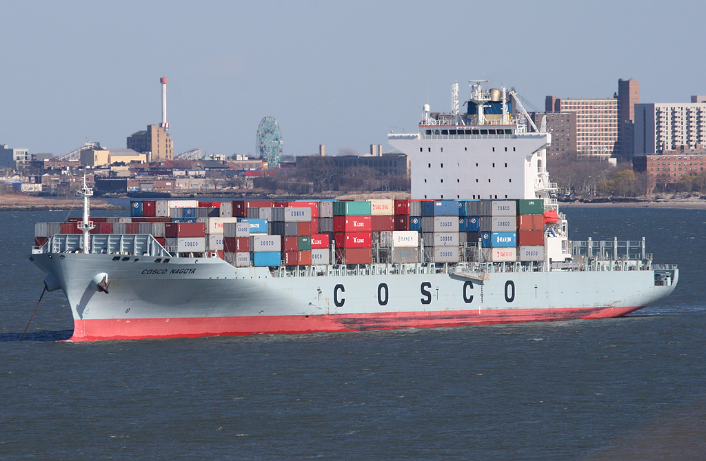 COSCO NAGOYA in New York, USA. 2010 COSCO NAGOYA in New Yo… Flickr
