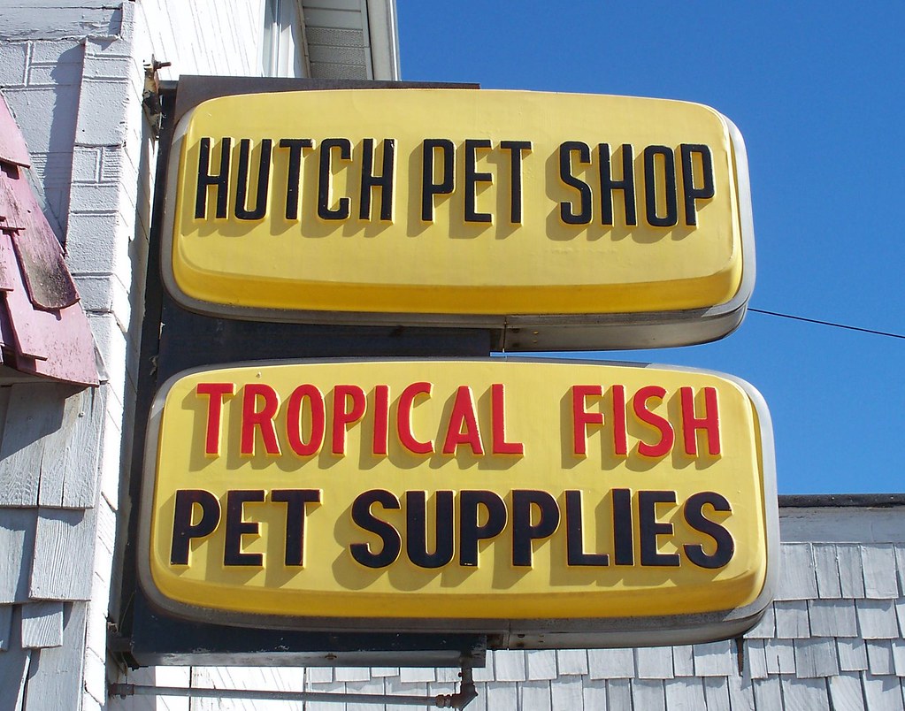 OH Kent Hutch Pet Shop Plastic vacuform sign for Hutch P… Flickr