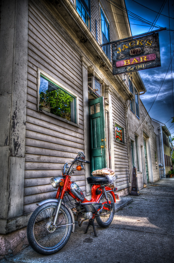 Outside of Jack's Bar Warren, RI May 20th, 2010 Flickr