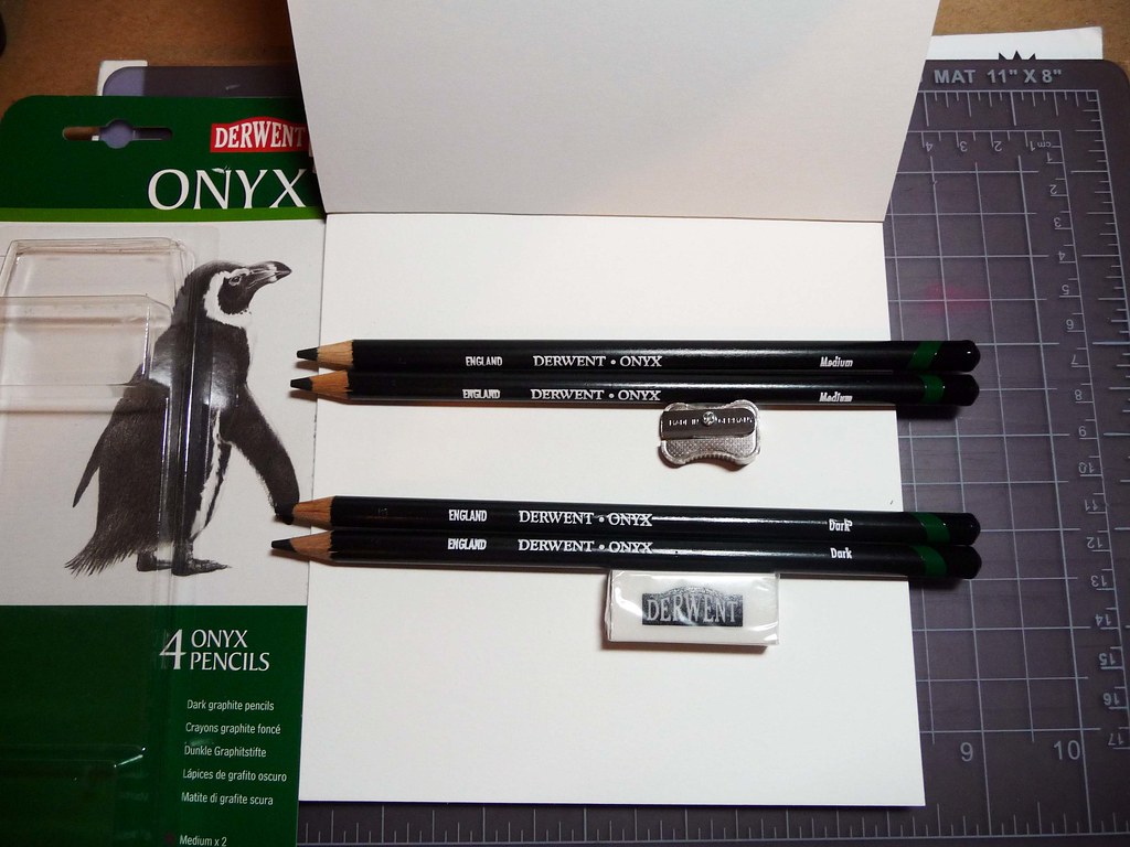 Derwent Onyx pencils set Blog entry. Alberto Flickr