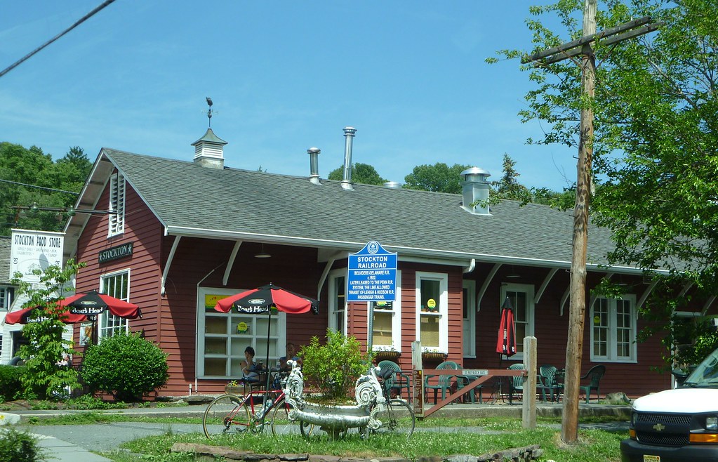 PRR Stockton, NJ Station (c. 1870) now Stockton Food Sto… Flickr