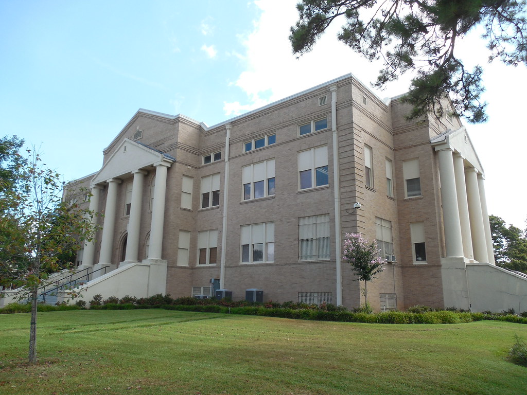 San Jacinto County Courthouse Coldspring, Texas Constructe… Flickr