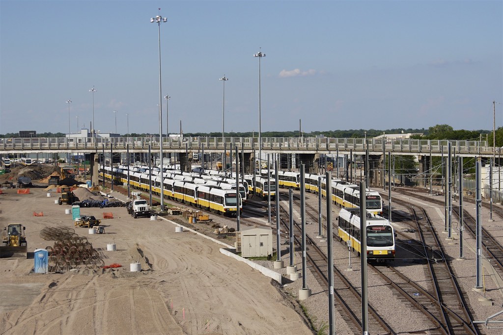 DART Rail Yard Dallas TX. Dallas Area Rapid Transit Former… Flickr