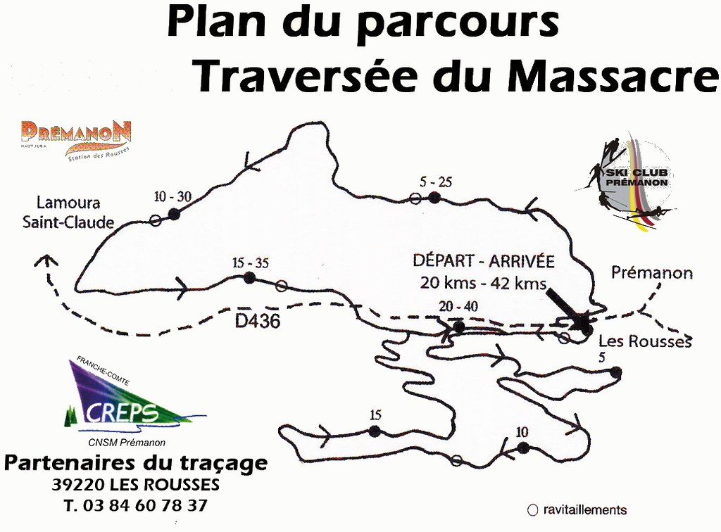 plan traversée du massacre Voici le plan de la Traversée d… Flickr