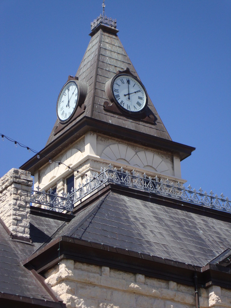 Somervell County Courthouse Tower (Glen Rose, Texas) Flickr