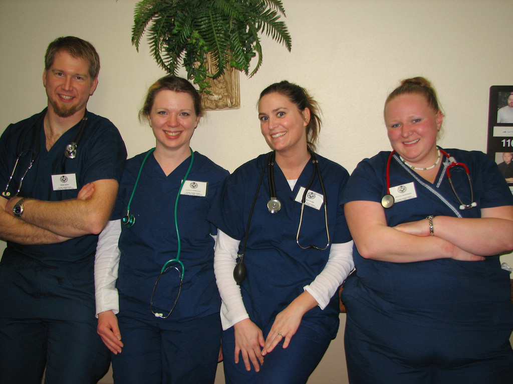 Nursing Nursing Assistant students in clinicals Lower Columbia