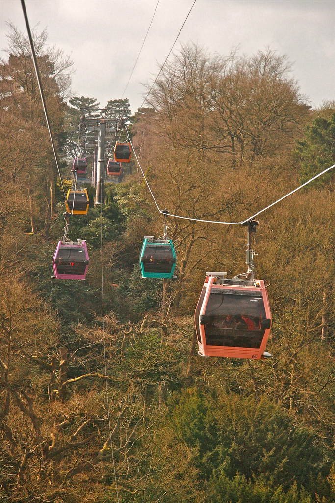 cable cars alton towers FactFile Opened 1987 Refurbished… Flickr