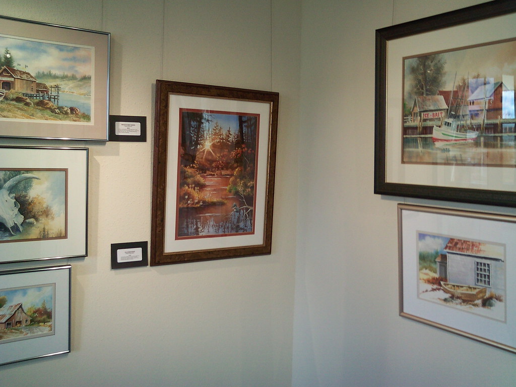 Art Gallery at the Camas Public Library Camas WA Flickr