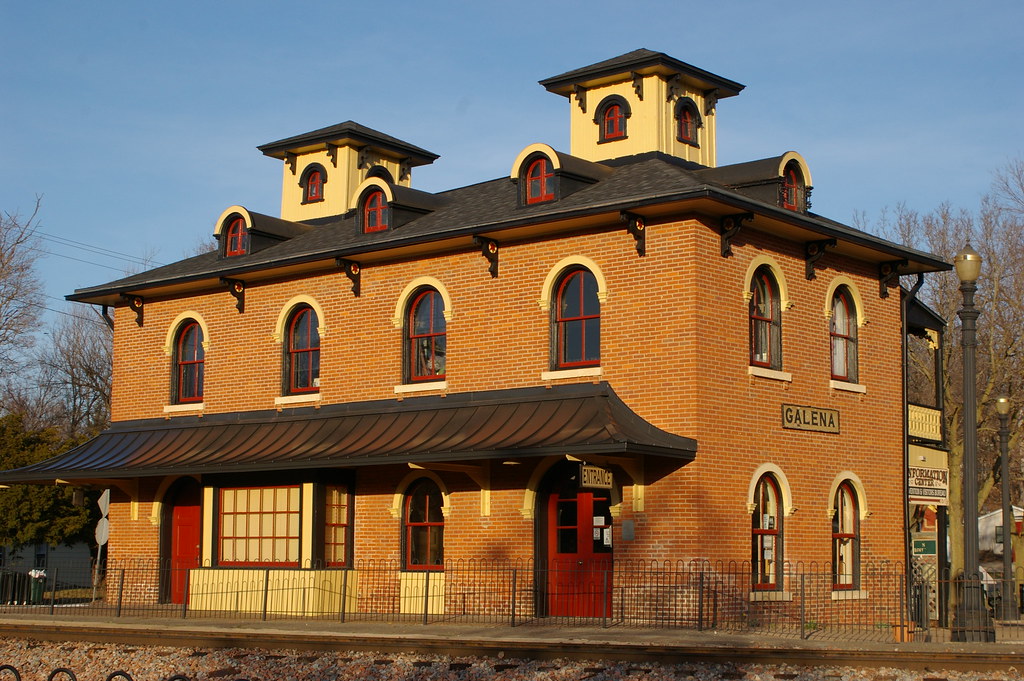 The Galena station Looks as good as it did 100 years ago. … Flickr