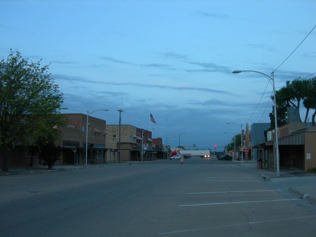 Downtown Syracuse, Kansas We spent the night here at the S… Flickr