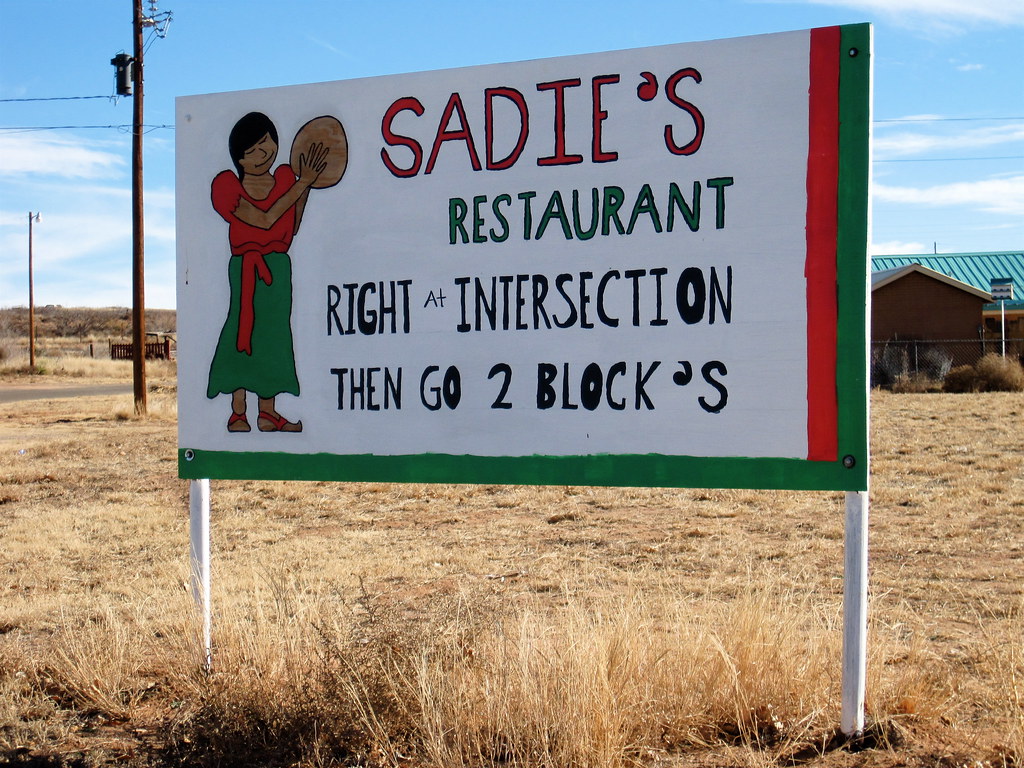 Sadie's Restaurant, Fort Sumner, NM Sign for Sadie's Resta… Flickr