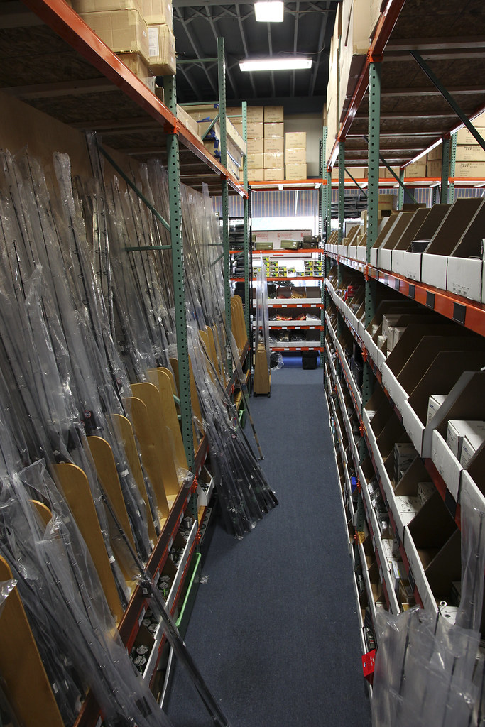 TackleDirect Warehouse Aisle Fishing Rods Somers Point NJ Flickr