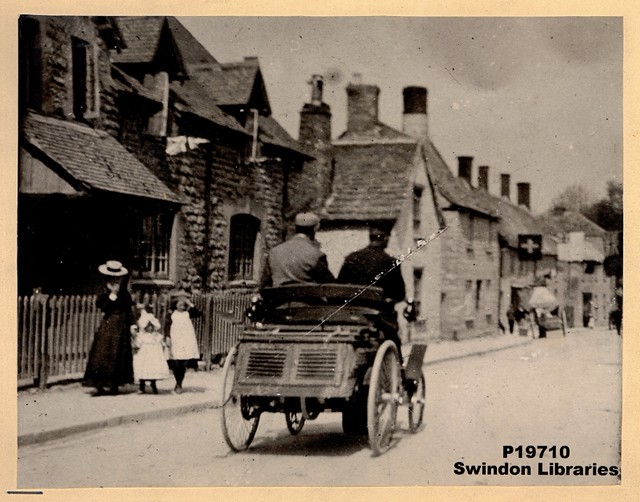 19071909 Dr Coombe & The First Car in Purton? Source Sc… Flickr