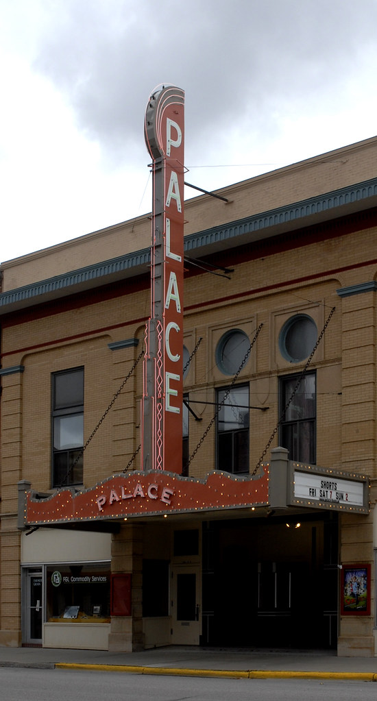 Palace Theater, Luverne, MN And the neon is on! Debora Drower Flickr