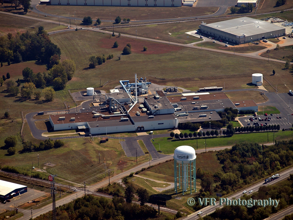Clarksville, Tennessee industrial park aerial view Flickr