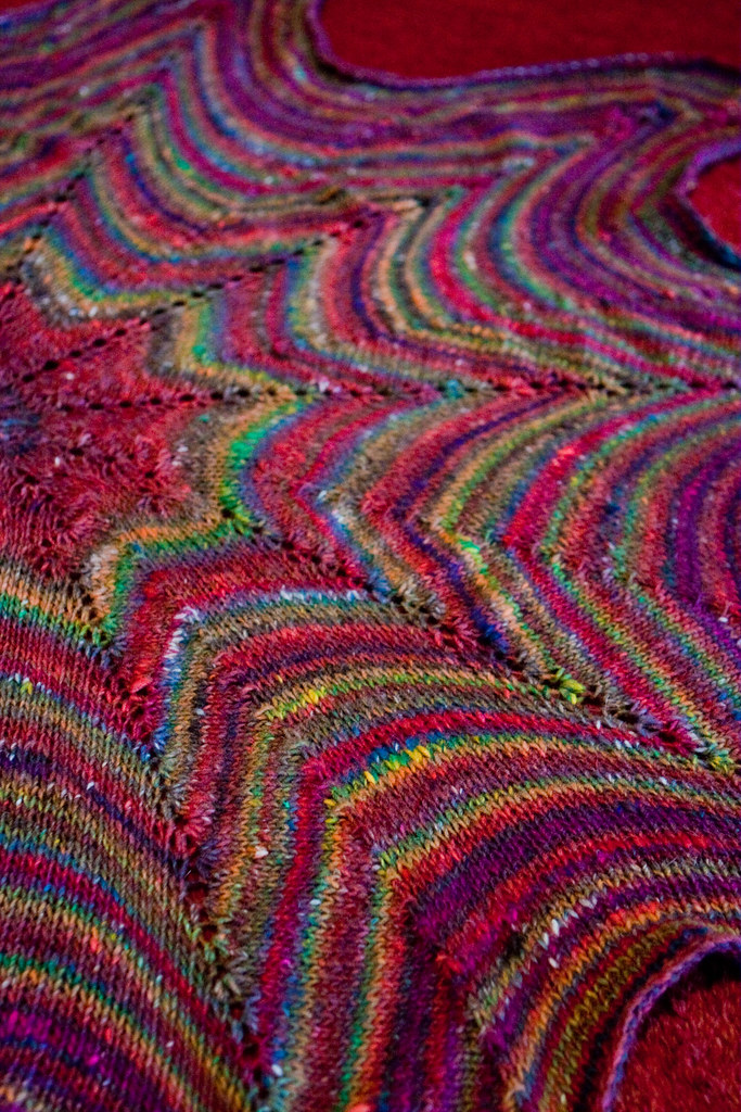 Noro Star Blanket Finished! Yarn Noro Cash Island (10 ske… Flickr
