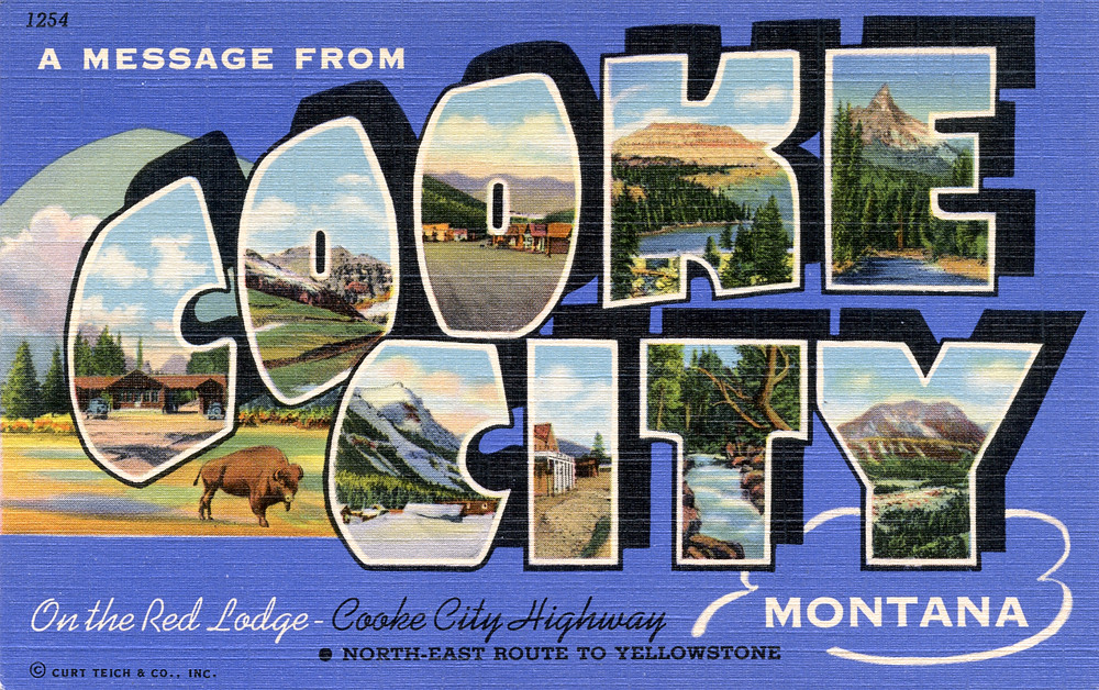 A Message from Cooke City, Montana, On the Red LodgeCooke… Flickr