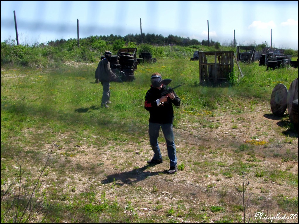 Petite partie de paintball nicolas Flickr