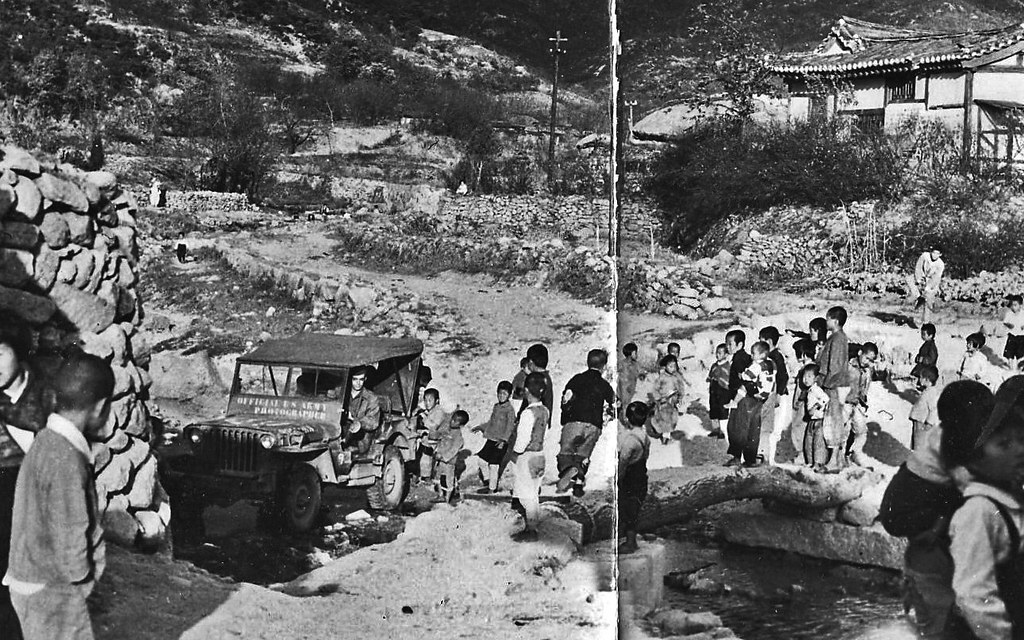 Near Seoul, Korea October 1945 "Oct 1945 in the mountains… Flickr