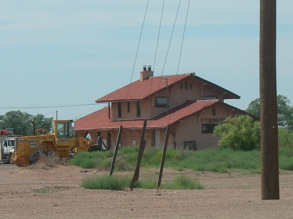 Fort Sumner, New Mexico Train Depot Jimmy Emerson, DVM Flickr