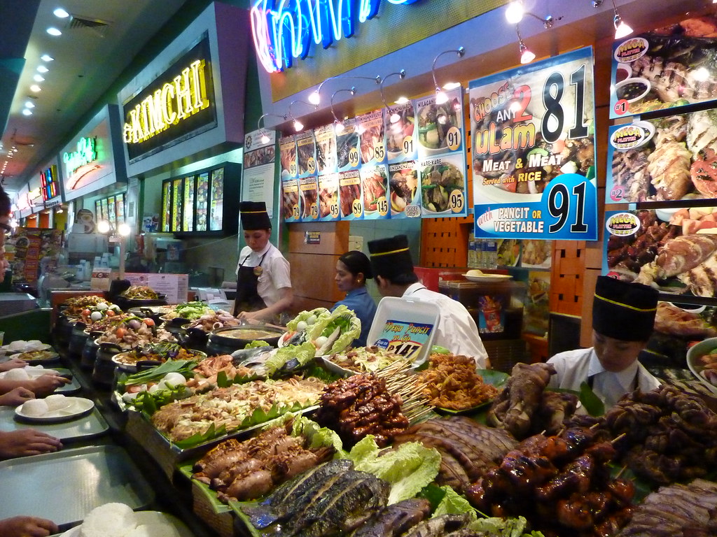 Shopping mall buffets The food in the Philippines is reall… Flickr